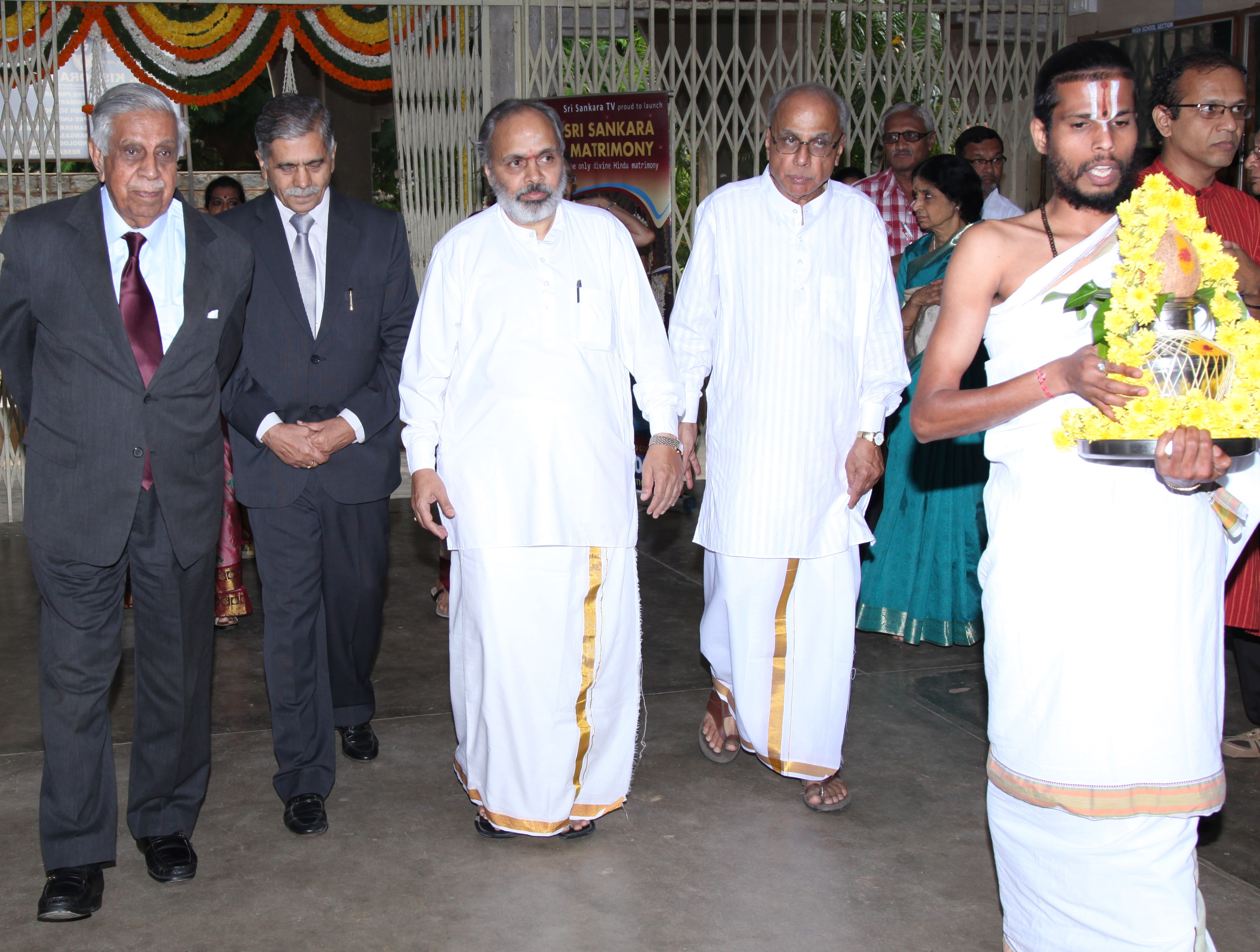 With Sri D. N. Munikrishna, IPS, Retd and Dr. Sureshwara